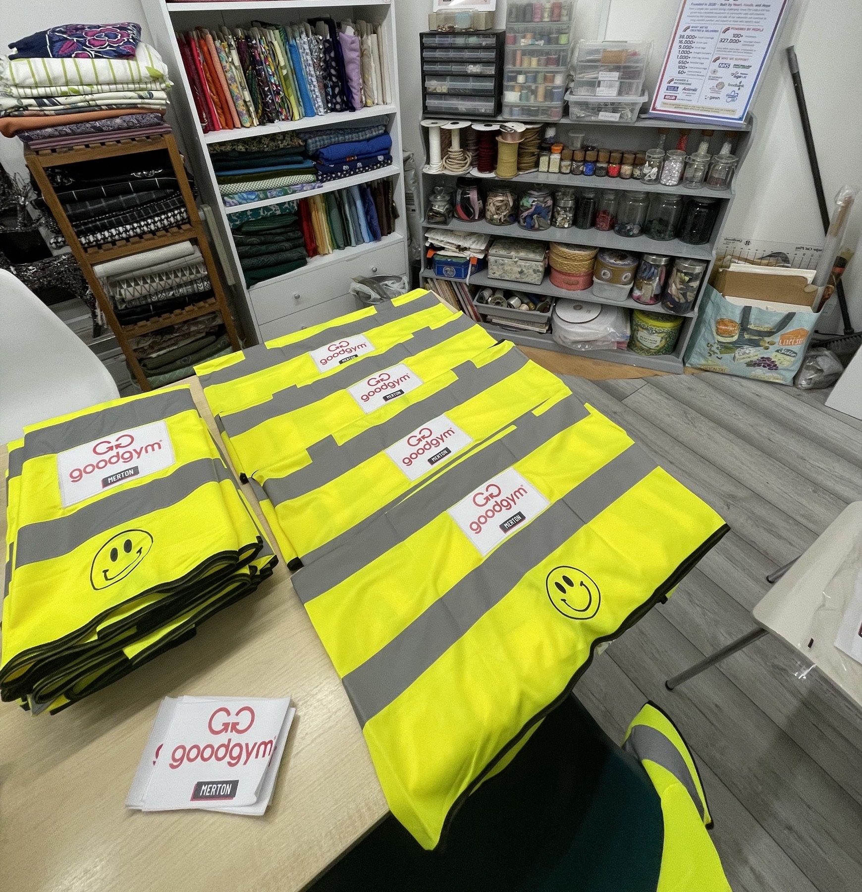 Worn again: how Merton Council's old hi-vis vests found a new life with GoodGym