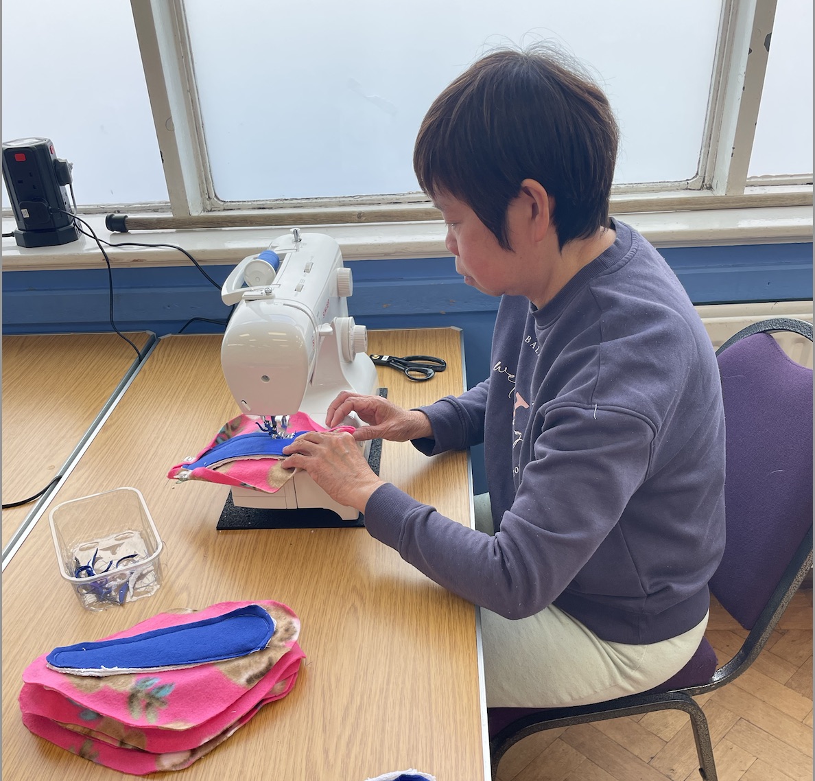 Sew-cial community sewing sessions